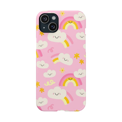 Pink Rainbow Slim Cases - FC-117