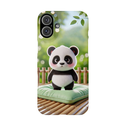 Panda  Slim Phone Case - FC-107