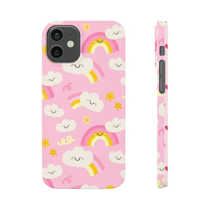 Pink Rainbow Slim Cases - FC-117