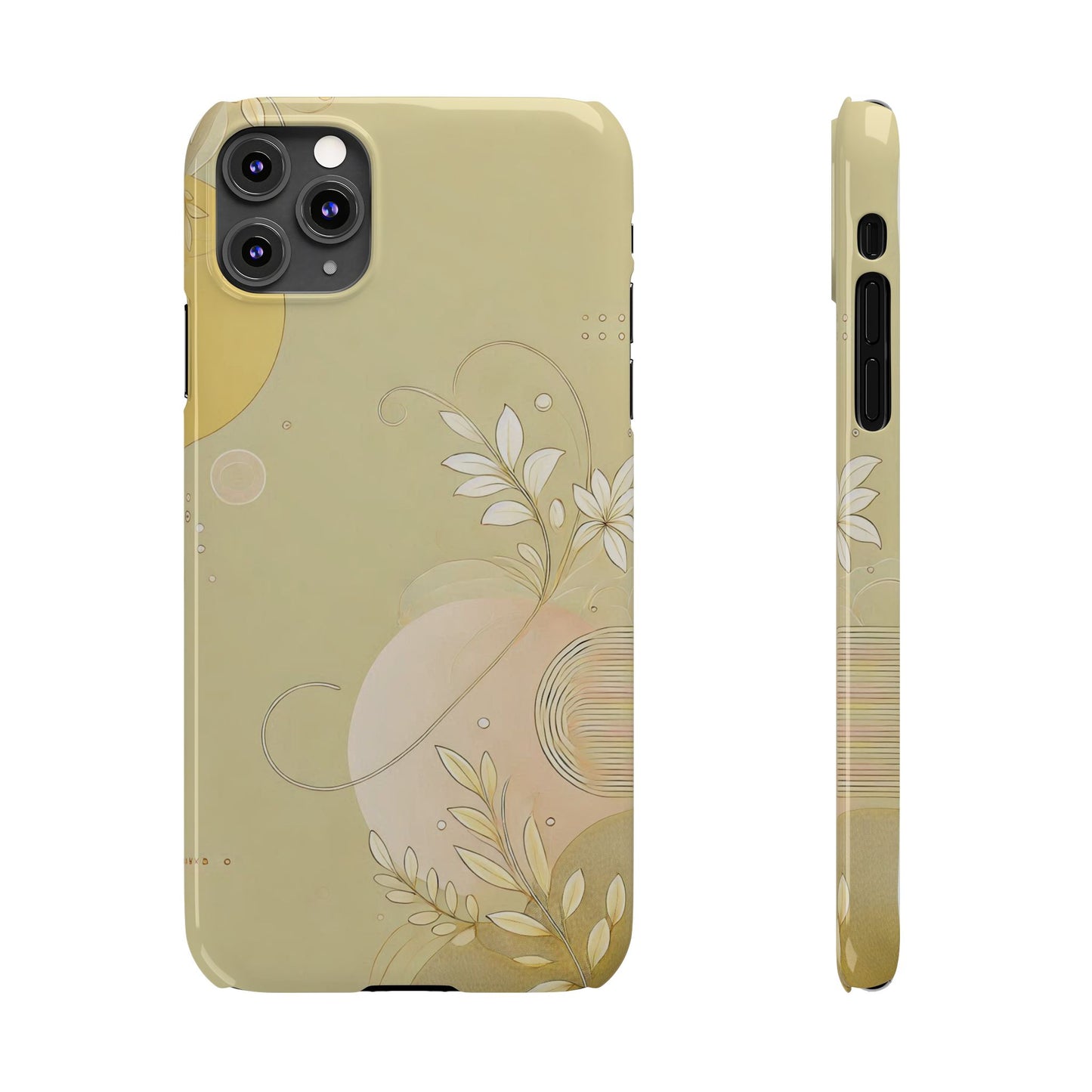 Yellow Asthetic  Slim Phone Case - FC-104