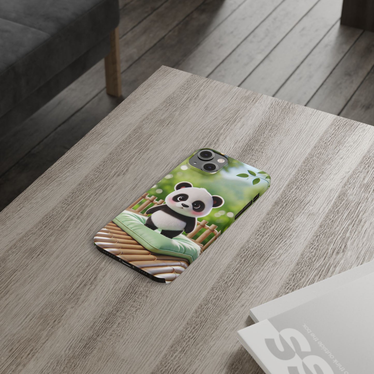 Panda  Slim Phone Case - FC-107