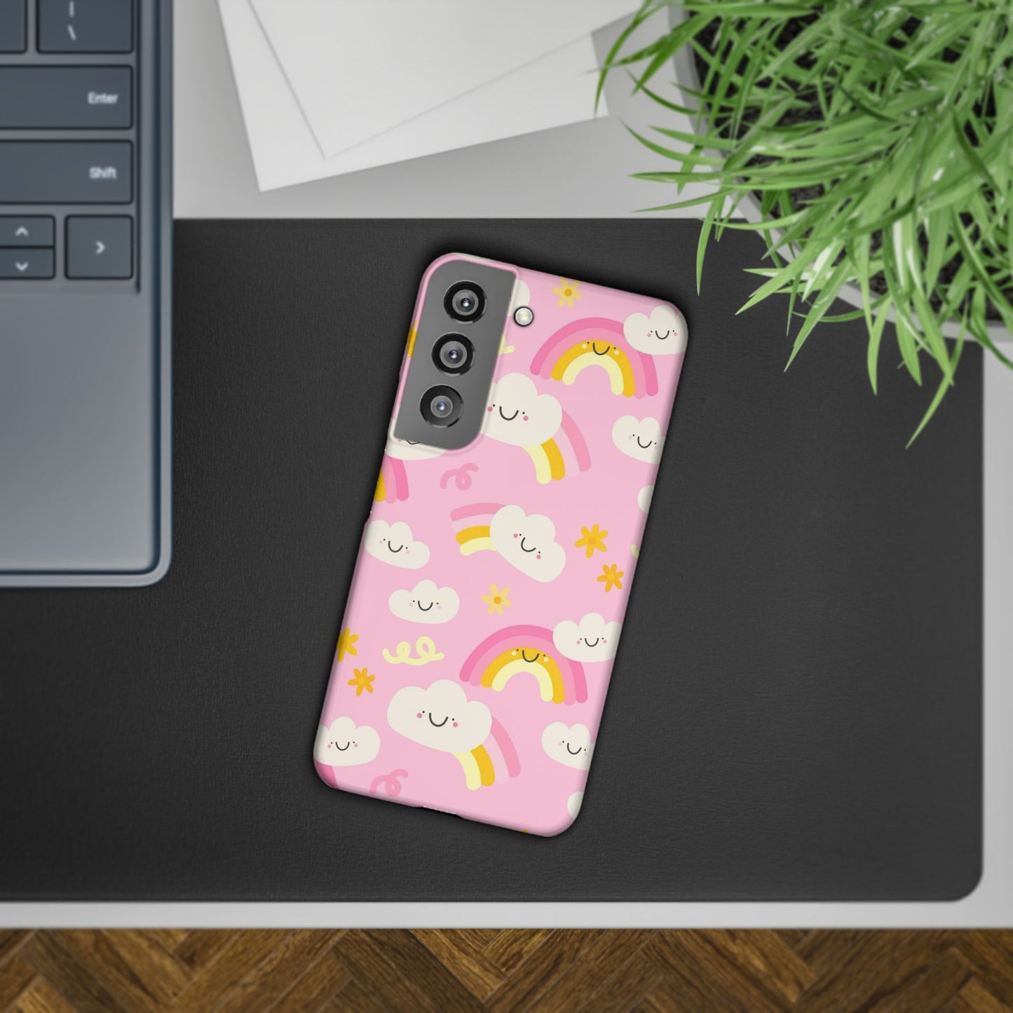 Pink Rainbow Slim Cases - FC-117