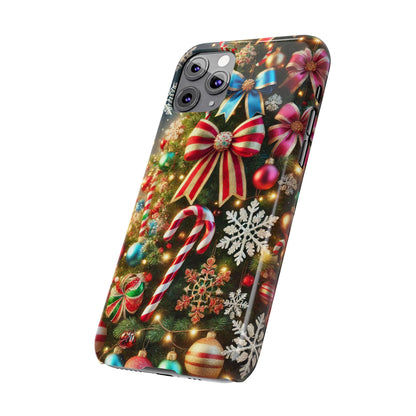 Christmas Theme Slim Phone Cases