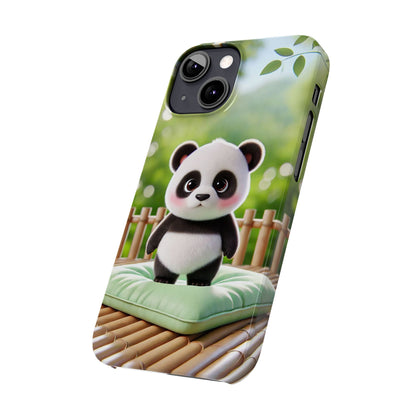 Panda  Slim Phone Case - FC-107