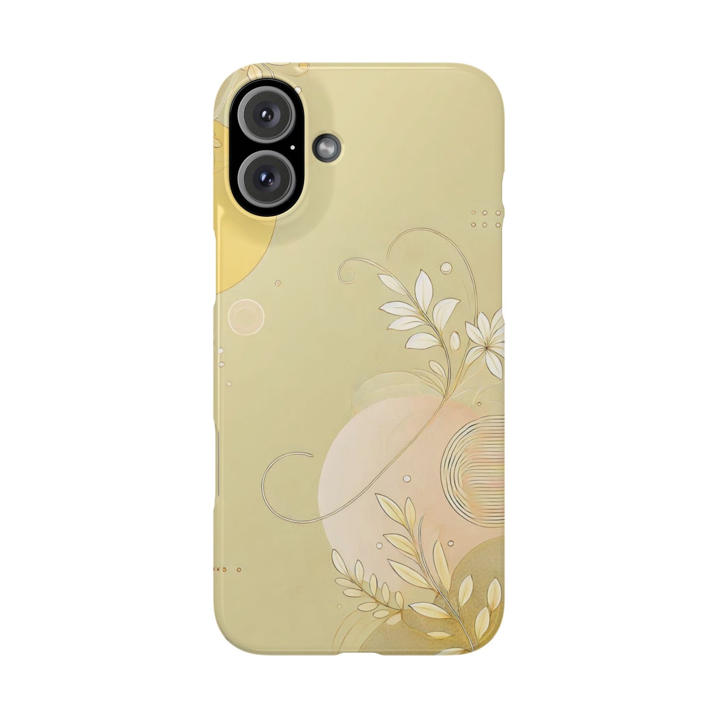 Yellow Asthetic  Slim Phone Case - FC-104