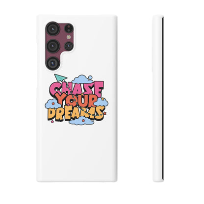 Chase Your Deame Quote Slim Cases