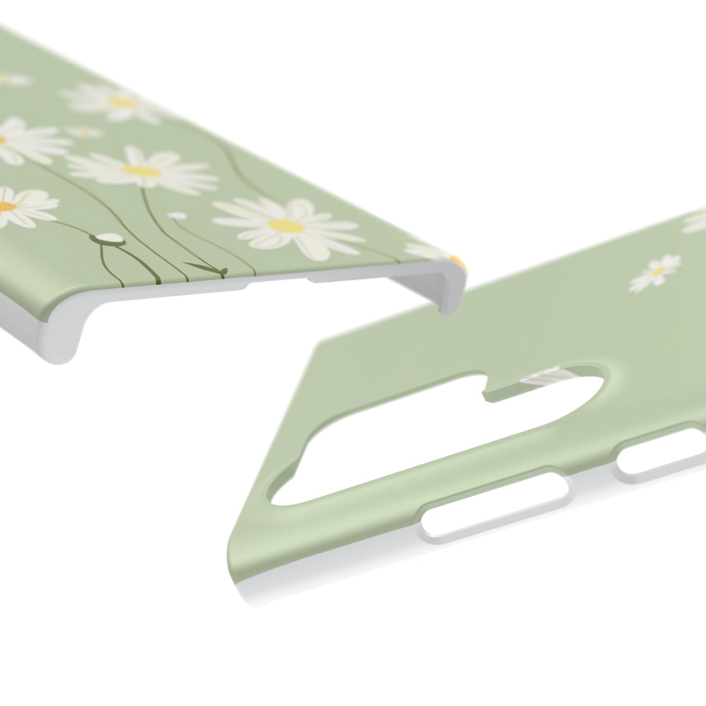 Daisy pastel green Slim Cases - FC-119