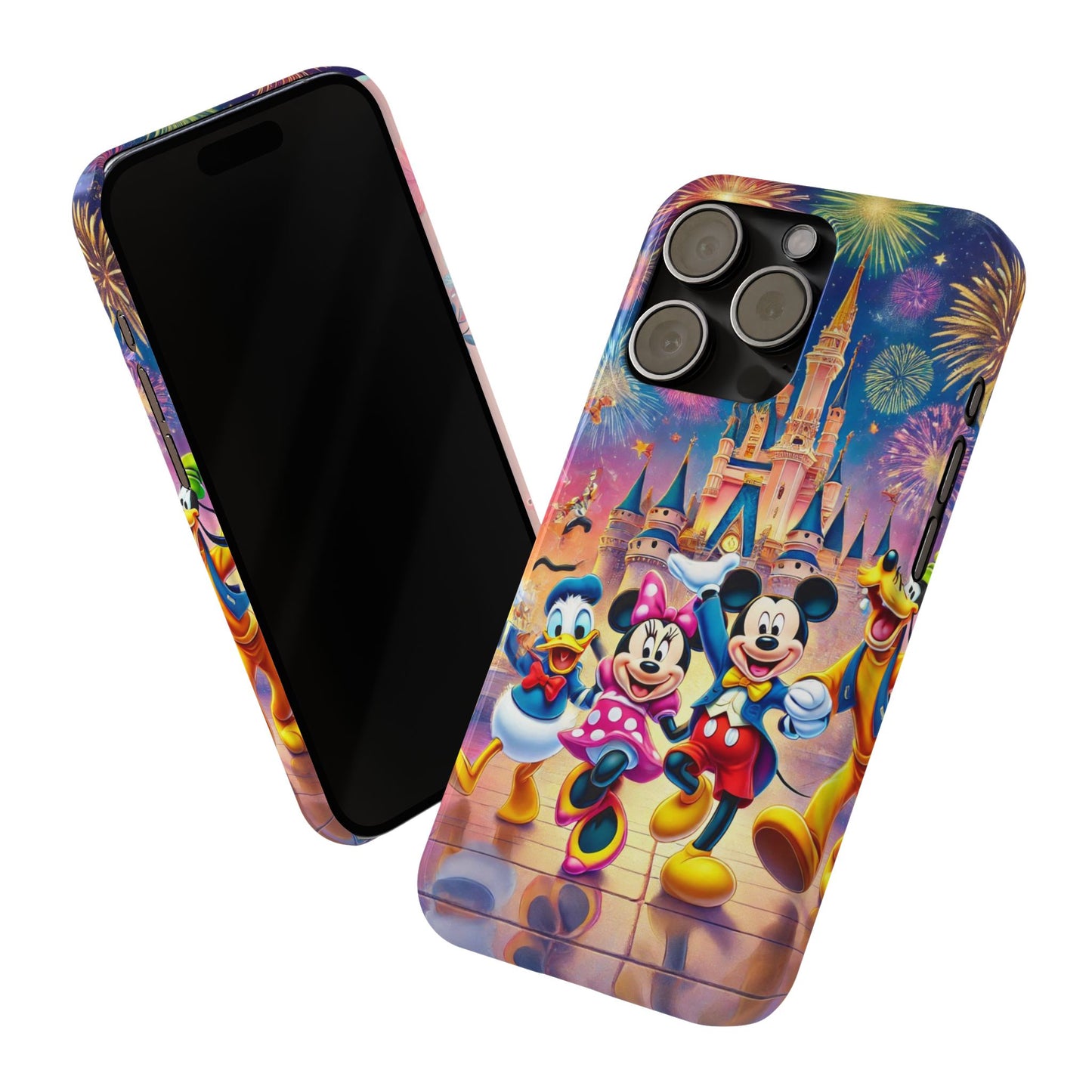 Disney Mickey Minnie and Donald Slim Phone Case - FC-105