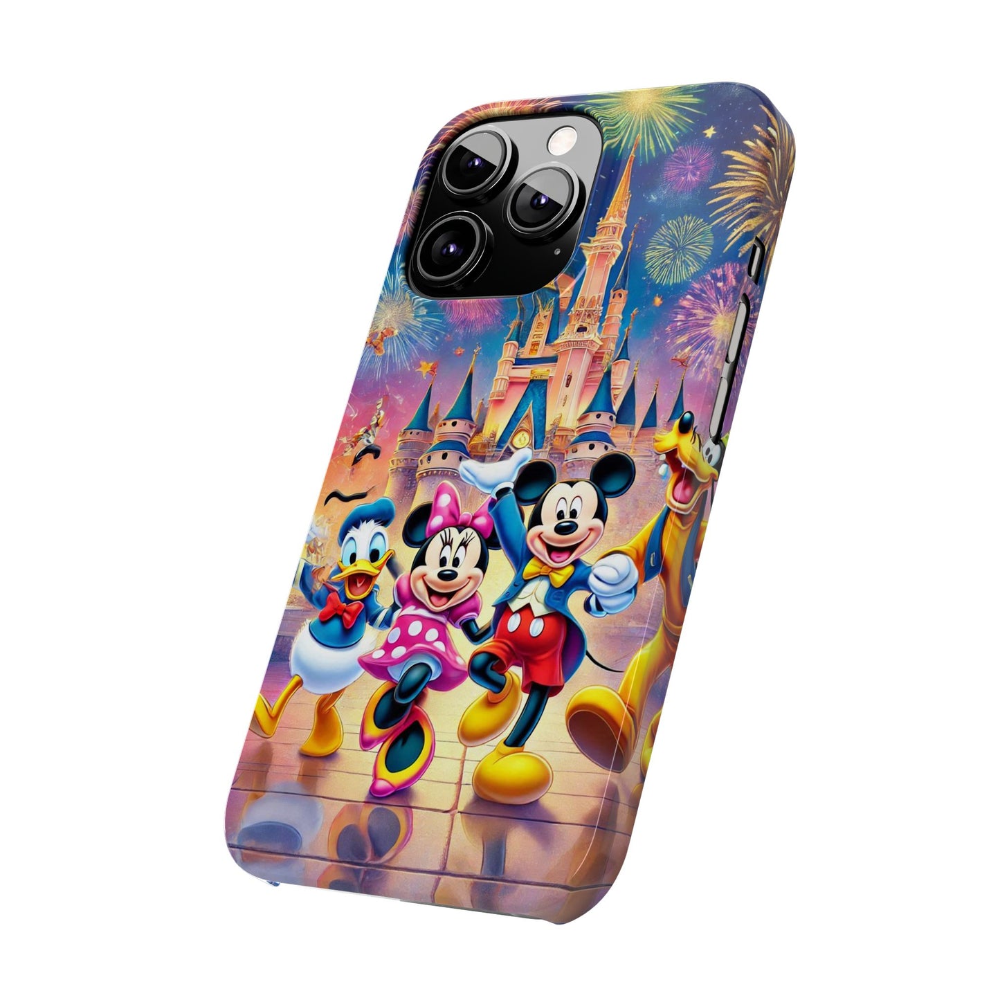 Disney Mickey Minnie and Donald Slim Phone Case - FC-105