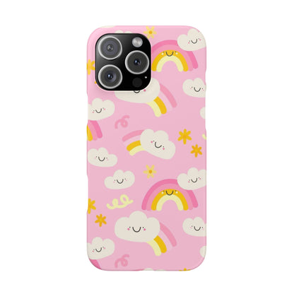 Pink Rainbow Slim Cases - FC-117