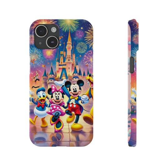 Disney Mickey Minnie and Donald Slim Phone Case - FC-105