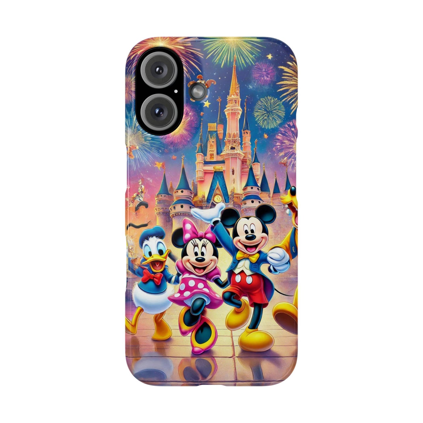 Disney Mickey Minnie and Donald Slim Phone Case - FC-105