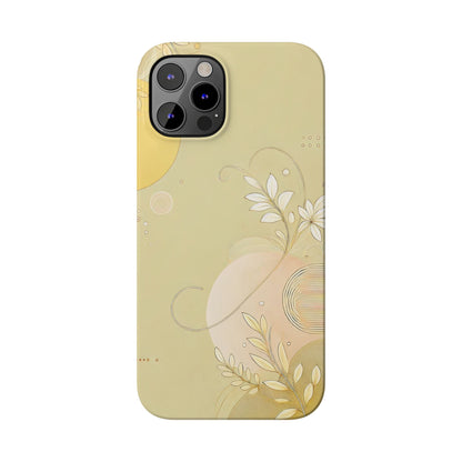 Yellow Asthetic  Slim Phone Case - FC-104