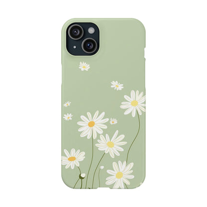 Daisy pastel green Slim Cases - FC-119