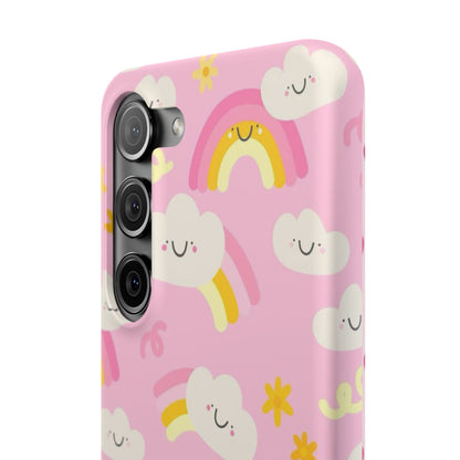 Pink Rainbow Slim Cases - FC-117