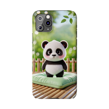 Panda  Slim Phone Case - FC-107