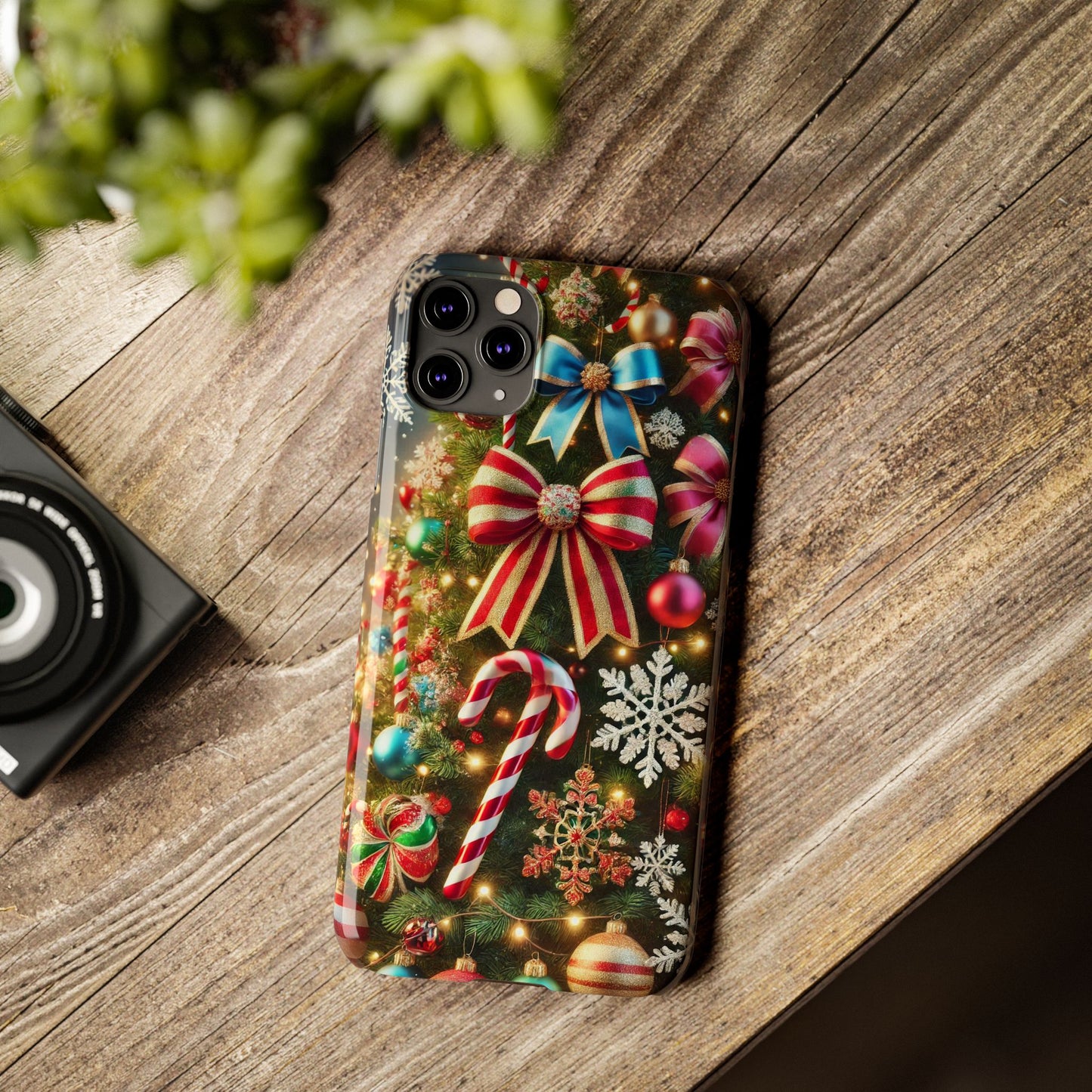 Christmas Theme Slim Phone Cases