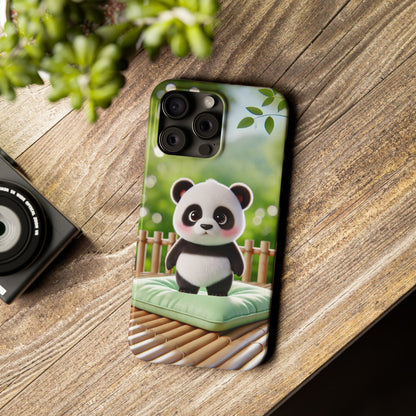 Panda  Slim Phone Case - FC-107