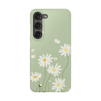 Daisy pastel green Slim Cases - FC-119