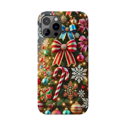 Christmas Theme Slim Phone Cases