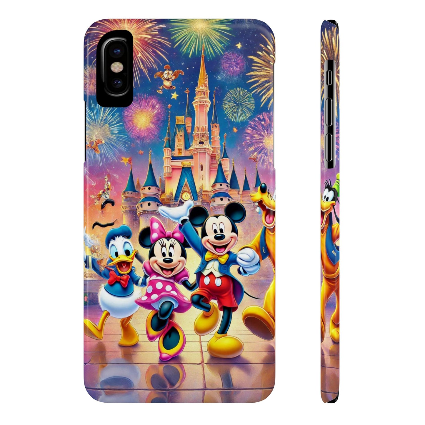 Disney Mickey Minnie and Donald Slim Phone Case - FC-105