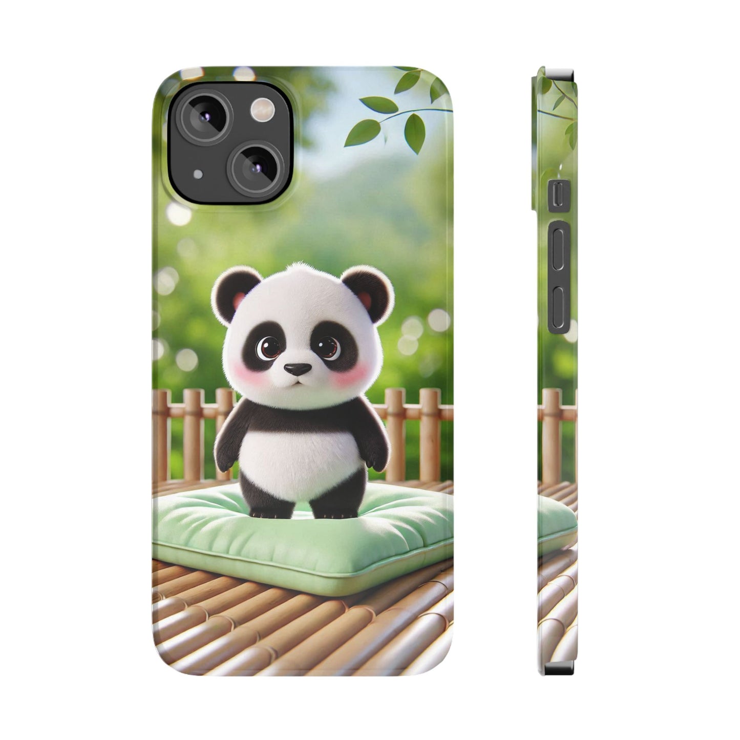 Panda  Slim Phone Case - FC-107