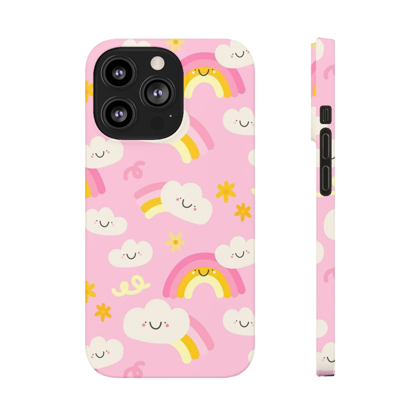 Pink Rainbow Slim Cases - FC-117