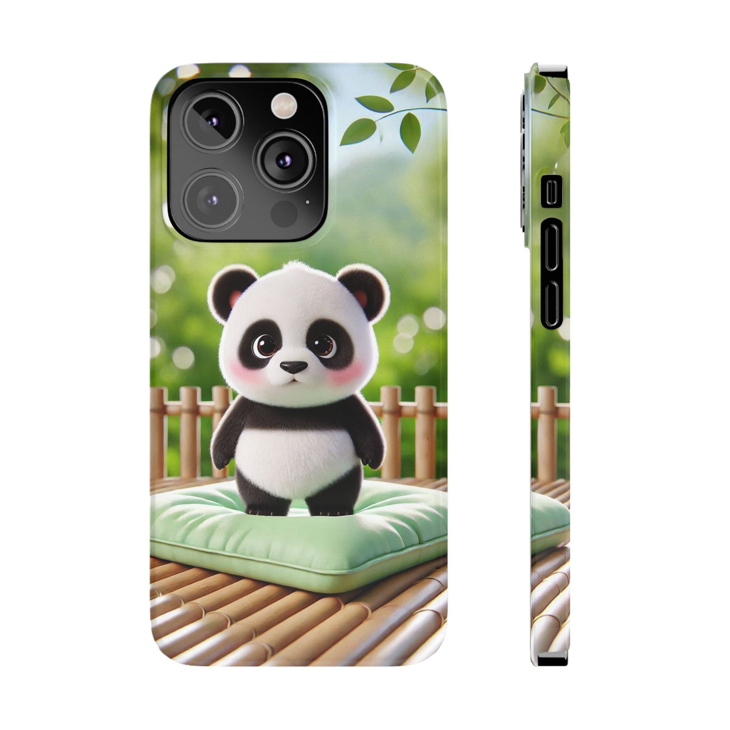 Panda  Slim Phone Case - FC-107