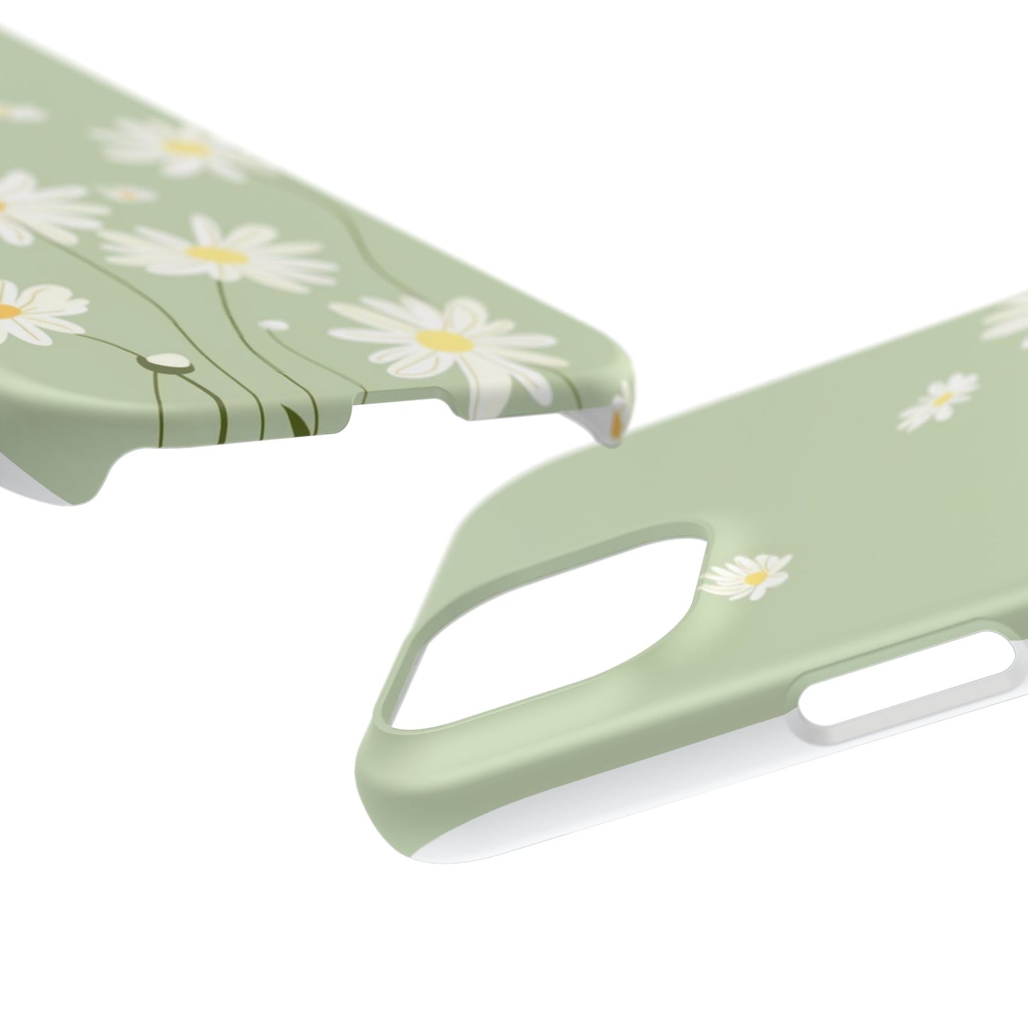 Daisy pastel green Slim Cases - FC-119