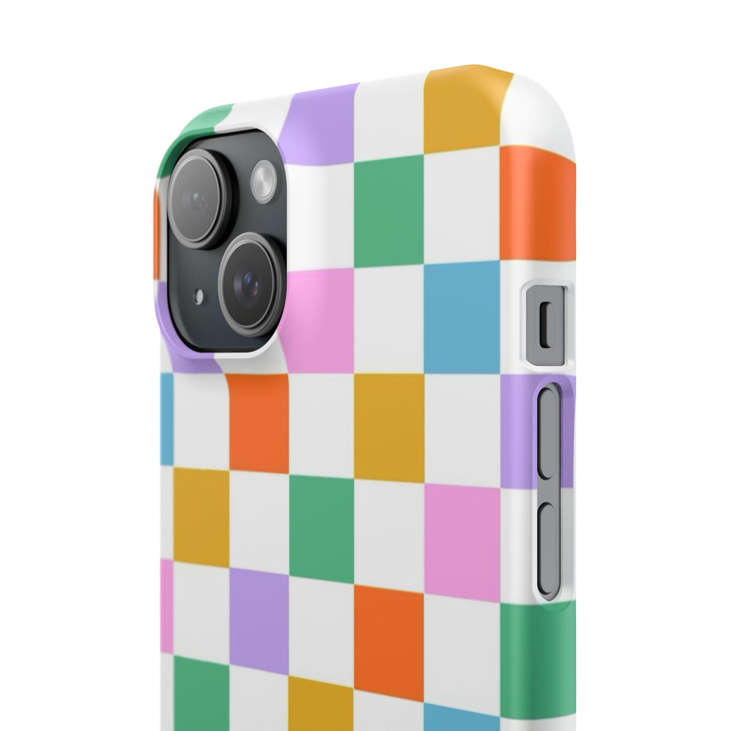 Colorful Checkerboard Slim Cases - FC-115