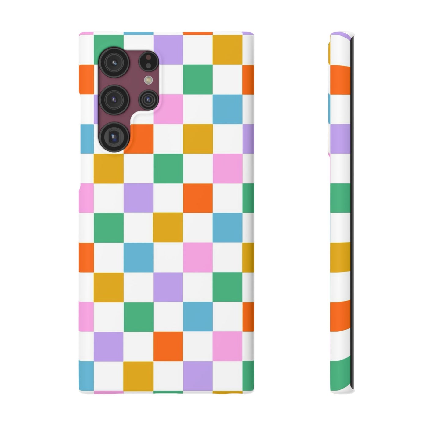 Colorful Checkerboard Slim Cases - FC-115