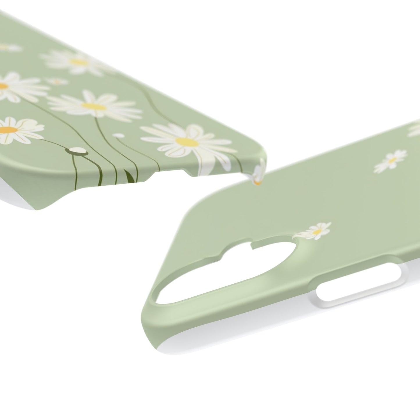 Daisy pastel green Slim Cases - FC-119