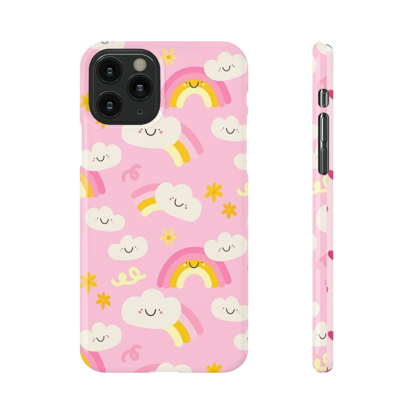 Pink Rainbow Slim Cases - FC-117