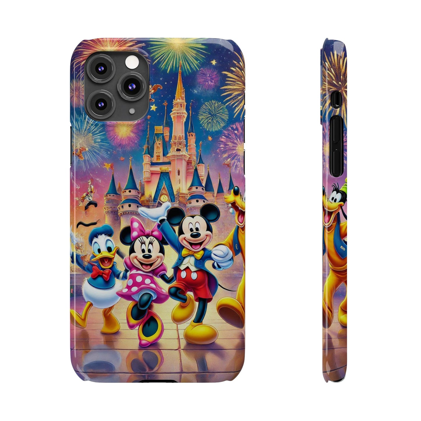 Disney Mickey Minnie and Donald Slim Phone Case - FC-105