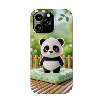 Panda  Slim Phone Case - FC-107