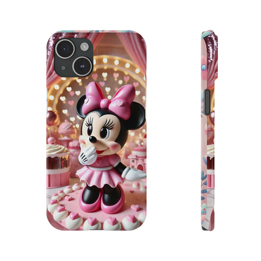 Minnie Mouse Animated  Slim Phone Case - FC-110