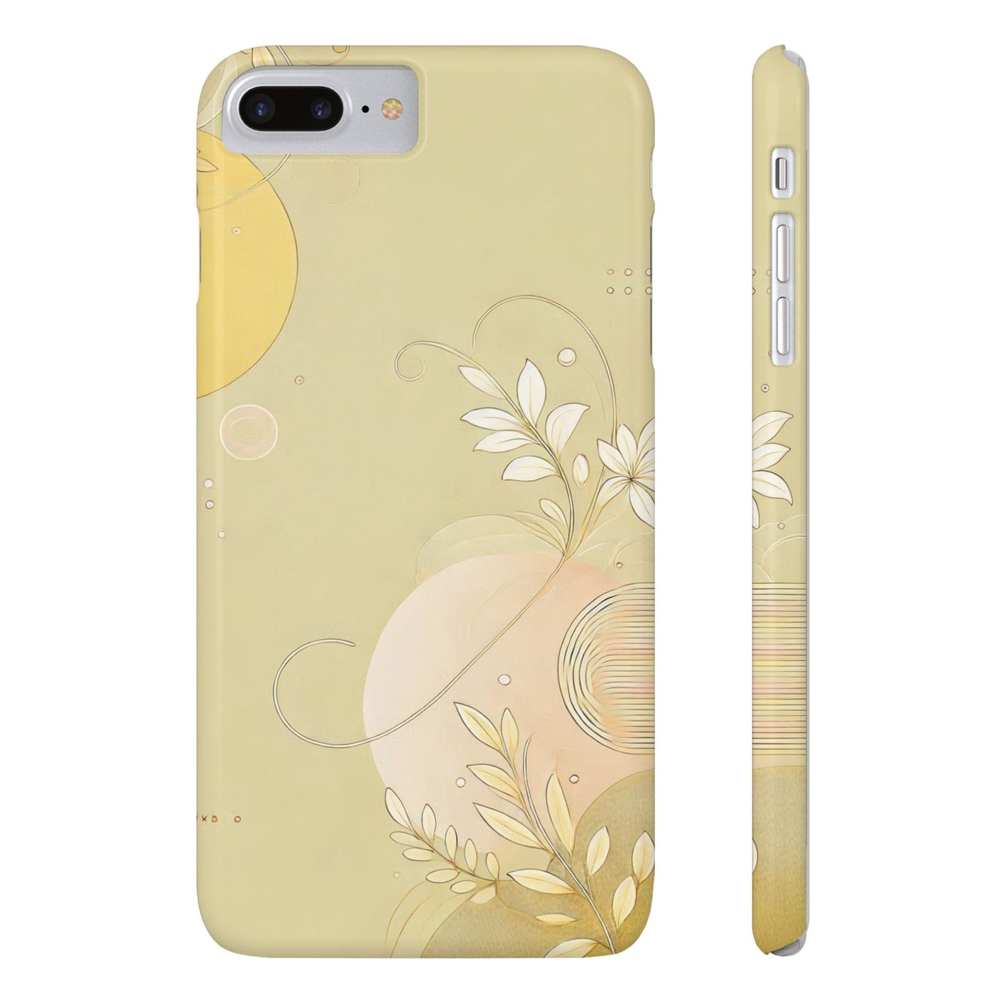 Yellow Asthetic  Slim Phone Case - FC-104