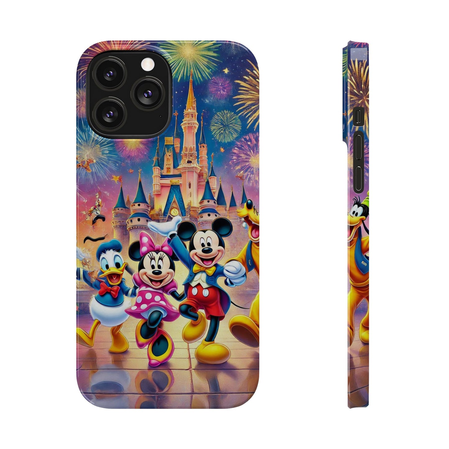 Disney Mickey Minnie and Donald Slim Phone Case - FC-105