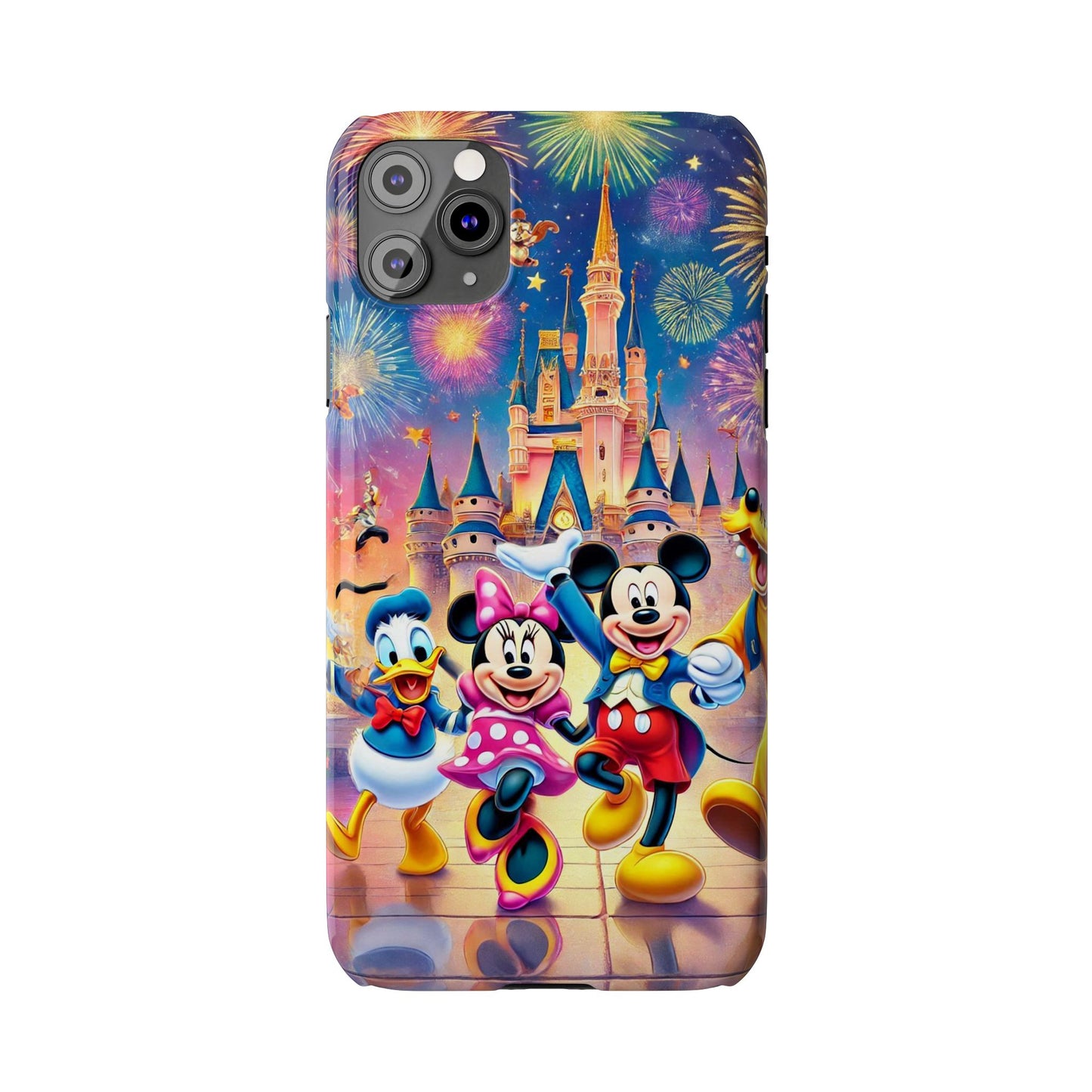 Disney Mickey Minnie and Donald Slim Phone Case - FC-105