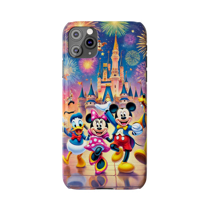 Disney Mickey Minnie and Donald Slim Phone Case - FC-105