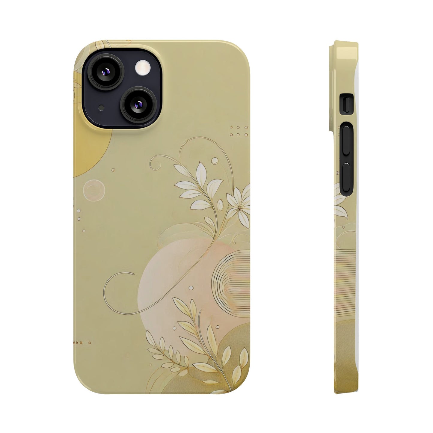 Yellow Asthetic  Slim Phone Case - FC-104