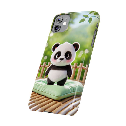 Panda  Slim Phone Case - FC-107