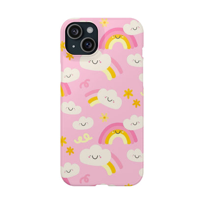 Pink Rainbow Slim Cases - FC-117