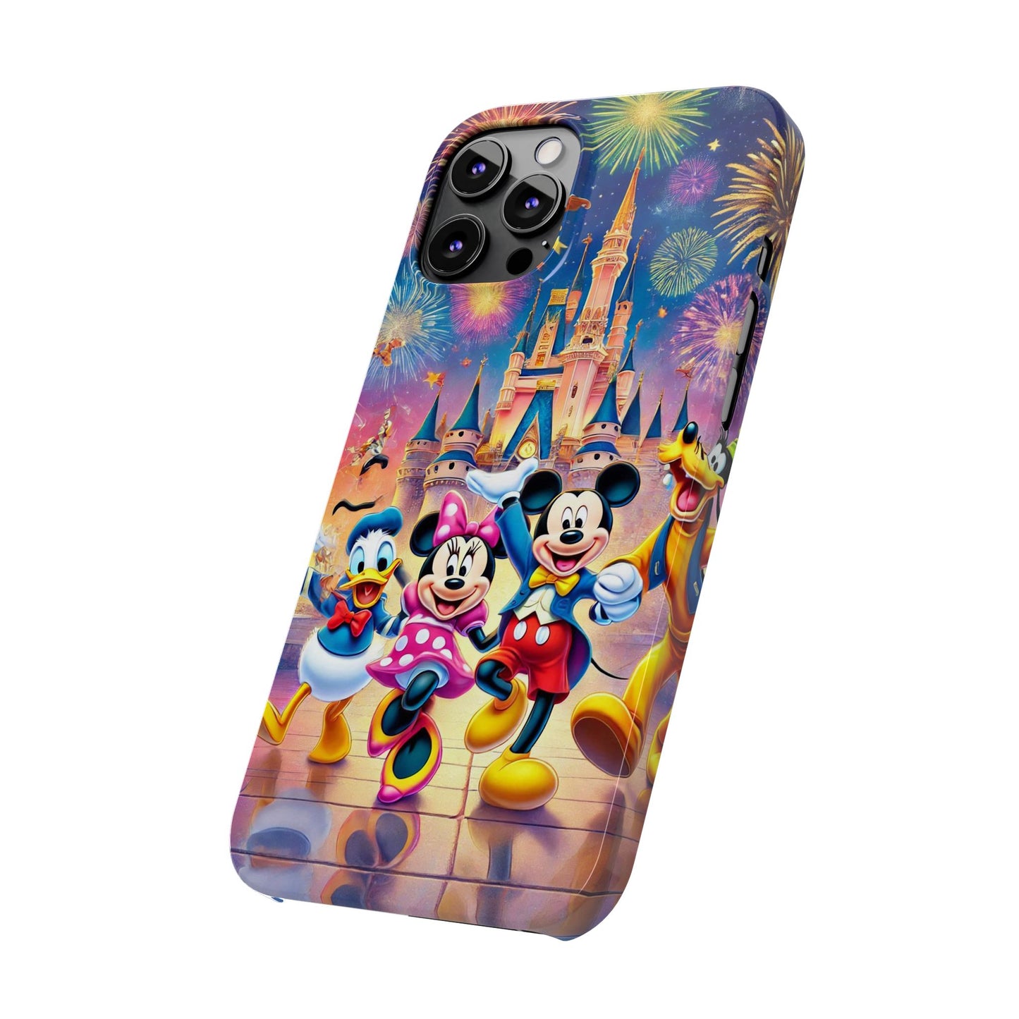 Disney Mickey Minnie and Donald Slim Phone Case - FC-105