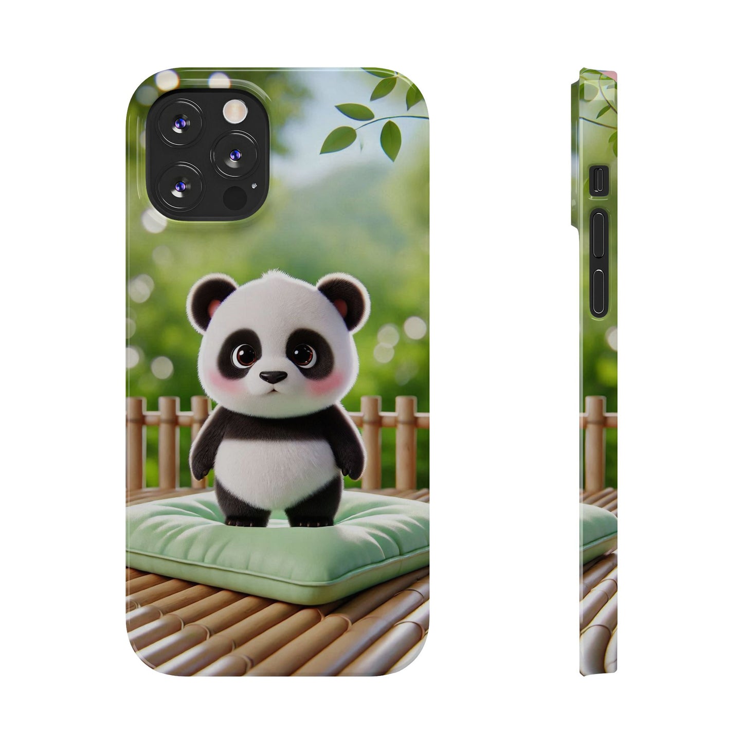 Panda  Slim Phone Case - FC-107