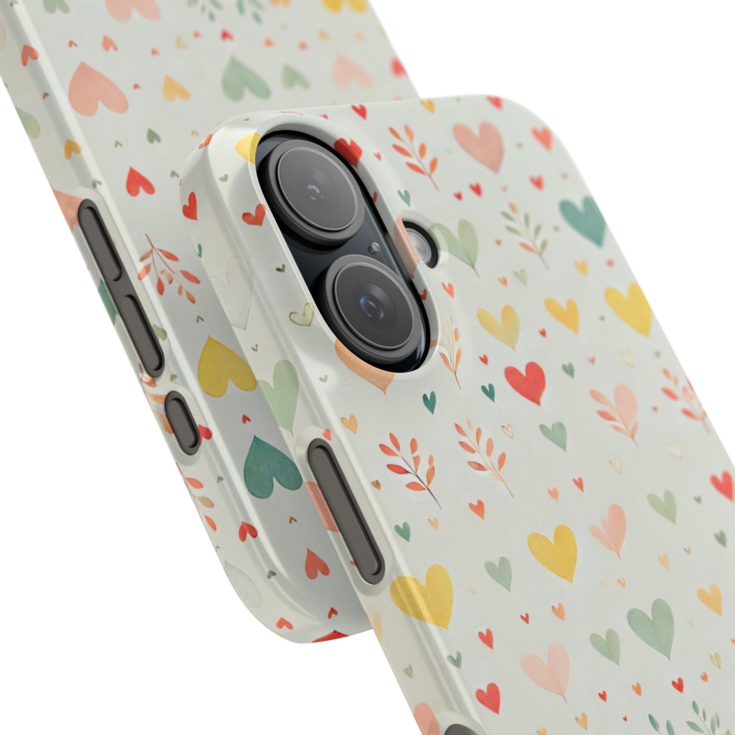 Hearts Slim Phone Case - FC-109