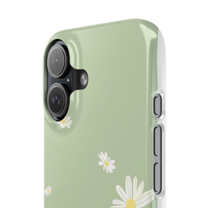 Daisy pastel green Slim Cases - FC-119