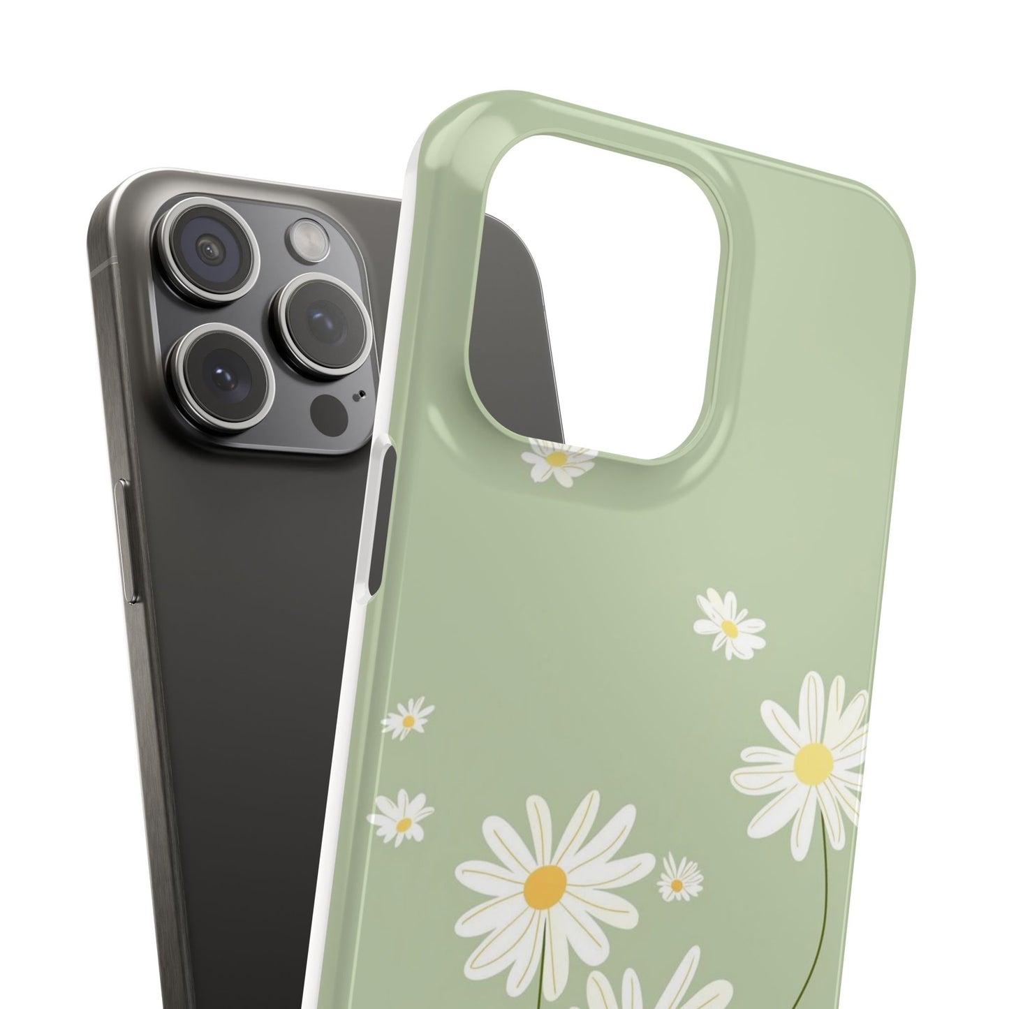 Daisy pastel green Slim Cases - FC-119