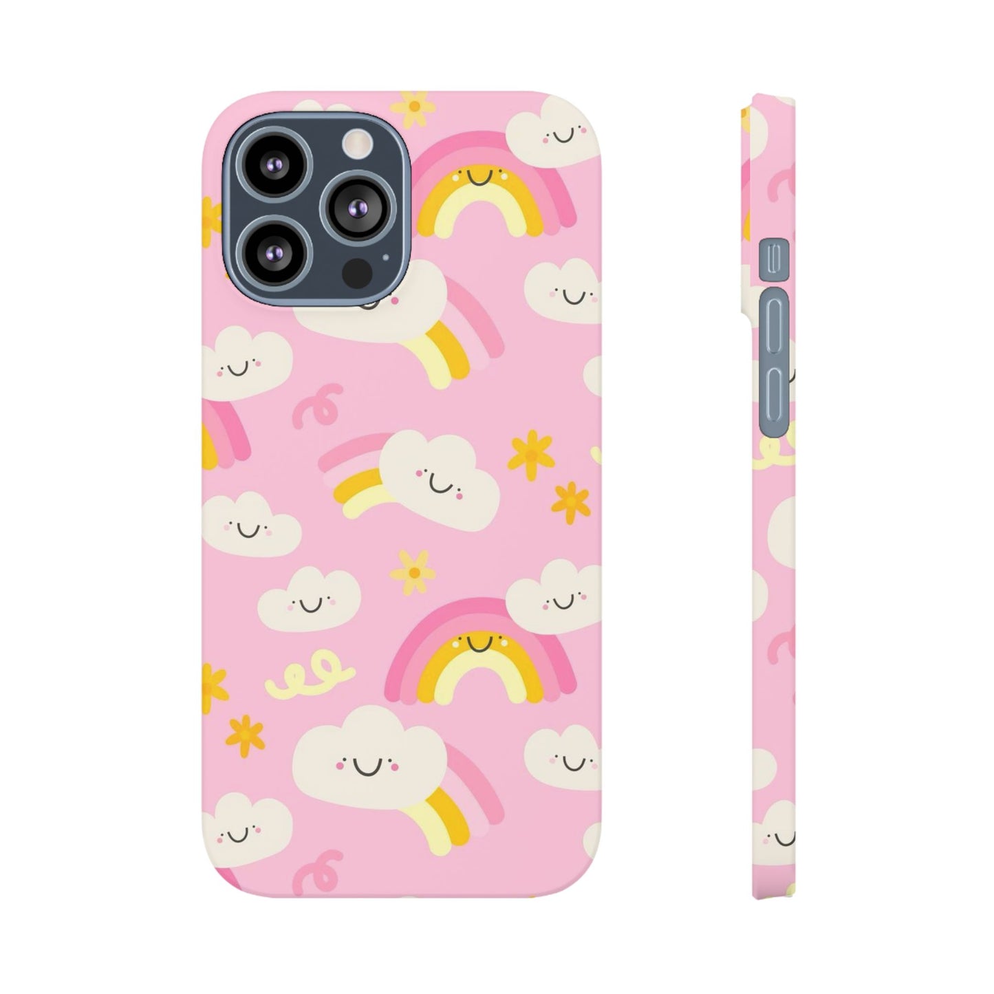 Pink Rainbow Slim Cases - FC-117