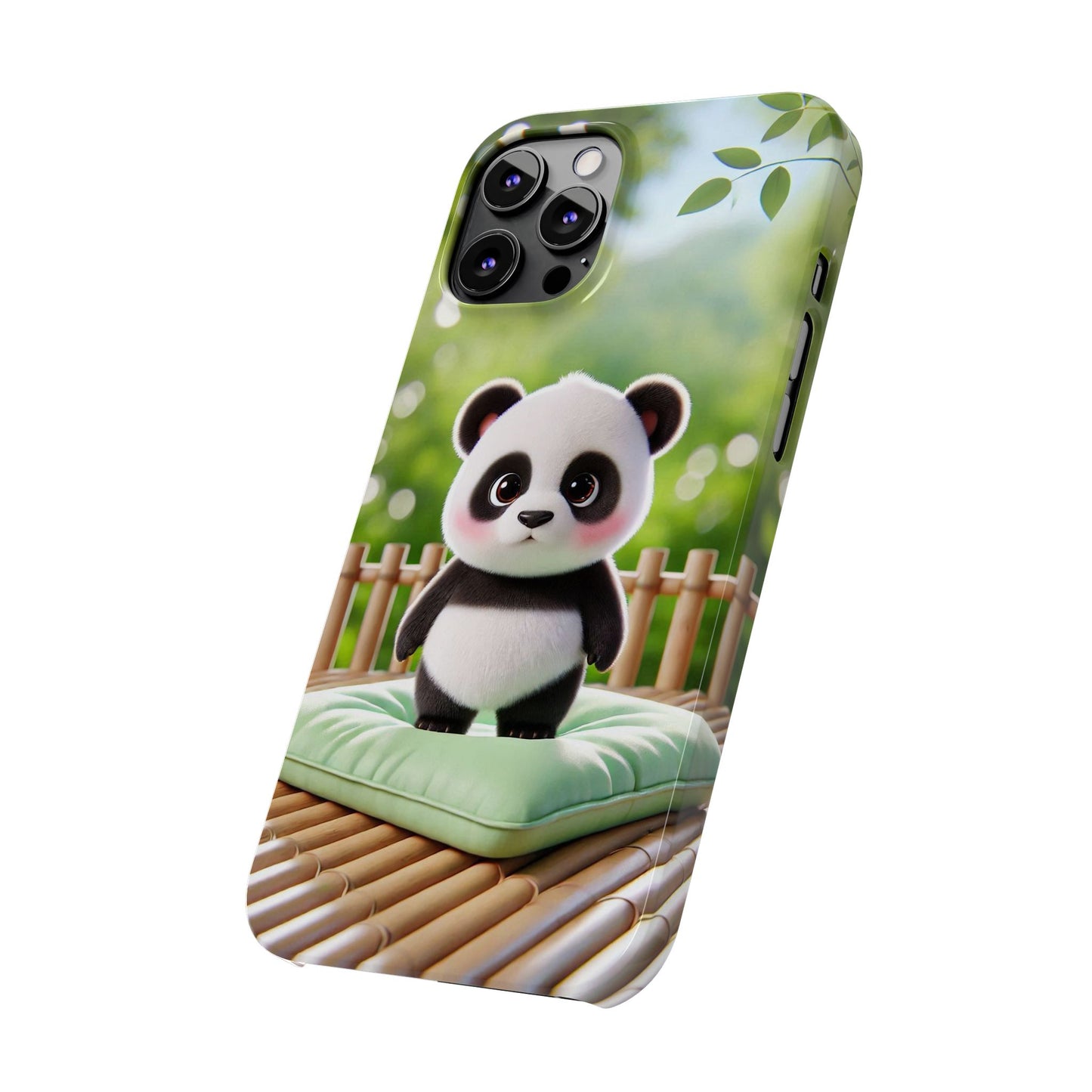 Panda  Slim Phone Case - FC-107